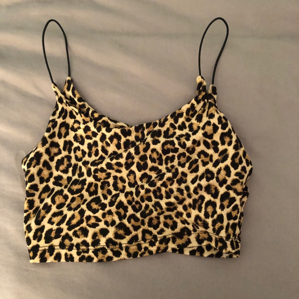 Cheetah crop top